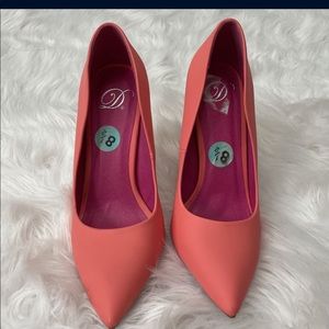Coral heels